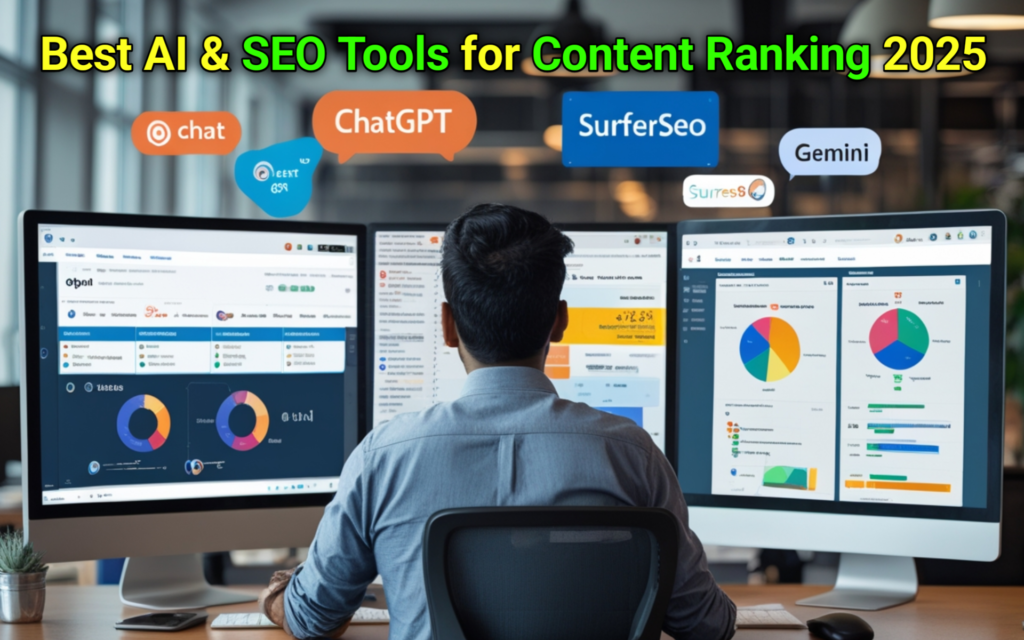 2025 में AI कंटेंट और SEO के लिए सर्वश्रेष्ठ टूल्स