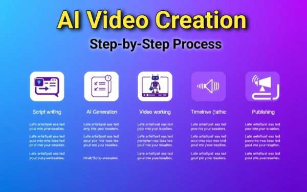 AI से वीडियो बनाने के 5 आसान चरण