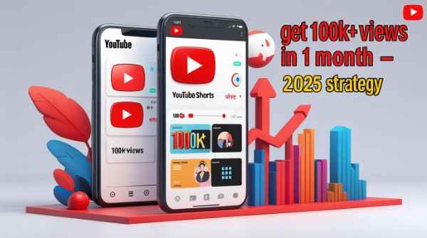 YouTube Shorts पर 1 महीने में 100K+ views पाने का तरीका